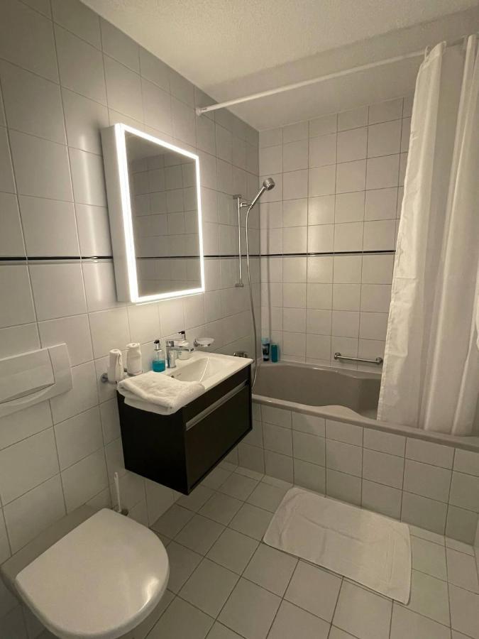 Panorama Boutique Apartment With Complimentary Spa Access At Solbad Hotel Sigriswil Eksteriør billede